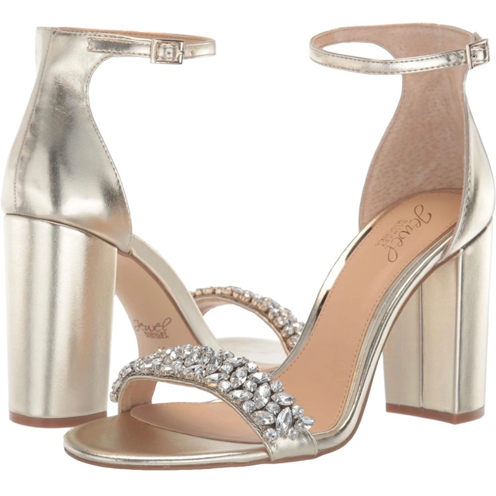 Baldwin Ankle Strap Sandal Block Heel